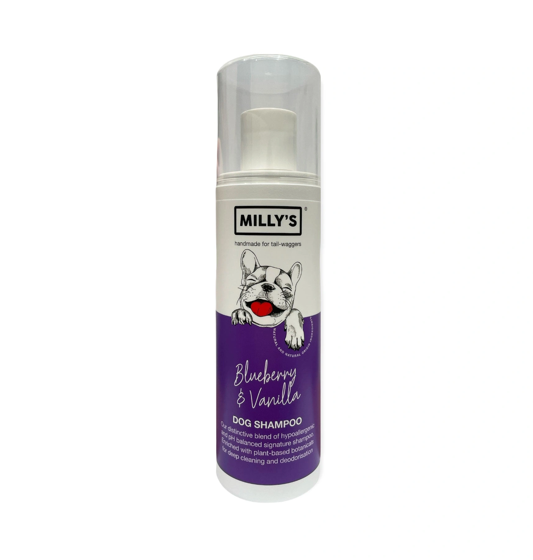 Blueberry Bliss: Milly's Shampoo. Wash Away the Day with a Berry Good Clean